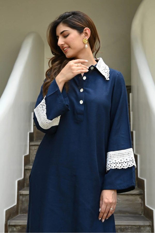 Alsrina Blue Zodiac Luxe Coord Set